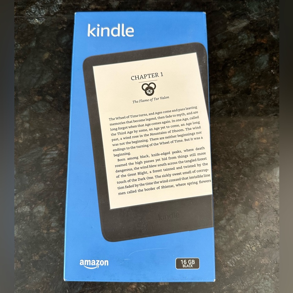 Kindle 11th Gen - 16 gb Black - unopened